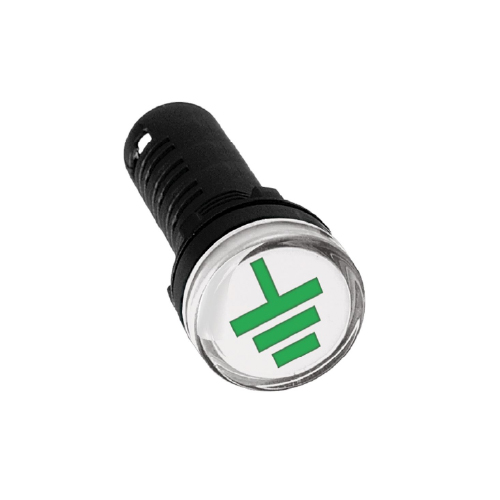 INDICADOR LED SEÑALIZACIÓN TIERRA 220V VERDE B6EV673MG